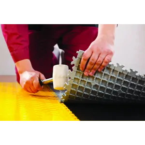 Pardoseala industriala din PVC pentru zone cu trafic intens si tonaj ridicat , model Diamond | Industry | Fortelock