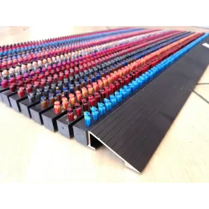 Pres intrare din aluminiu pentru reducerea costului de intretinere 475×785 mm CHAMELEON-MULICOLOR | ABI