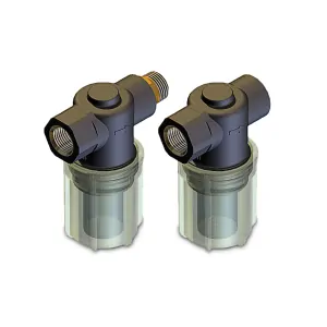 Filtru din plastic cu capac transparent F5-L | PA
