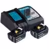 Kit de incarcare cu 2 acumulatori | 197570-9 | Makita