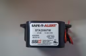 Alarma marsarier, stivuitor