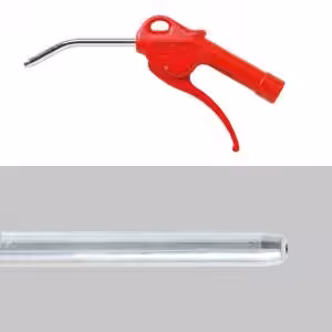 Pistol pneumatic de suflat cu tub indoit si volum ajustabil 6mm | Air Boy | JWL