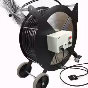 Echipament electric cu perii pentru curatare tubulaturi DC5 | Danduct