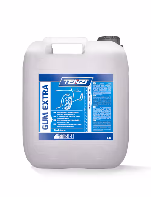 Solutie pentru curatarea anvelopelor si elementelor din cauciuc 5L | Gum Extra | Tenzi
