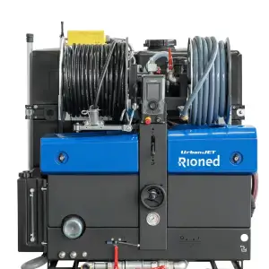 Echipament profesional pentru desfundare canalizari UrbanJet | Rioned