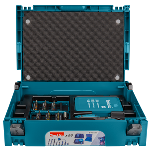 Set accesorii 96 piese biti, tubulare si burghie | B-49725 | Makita
