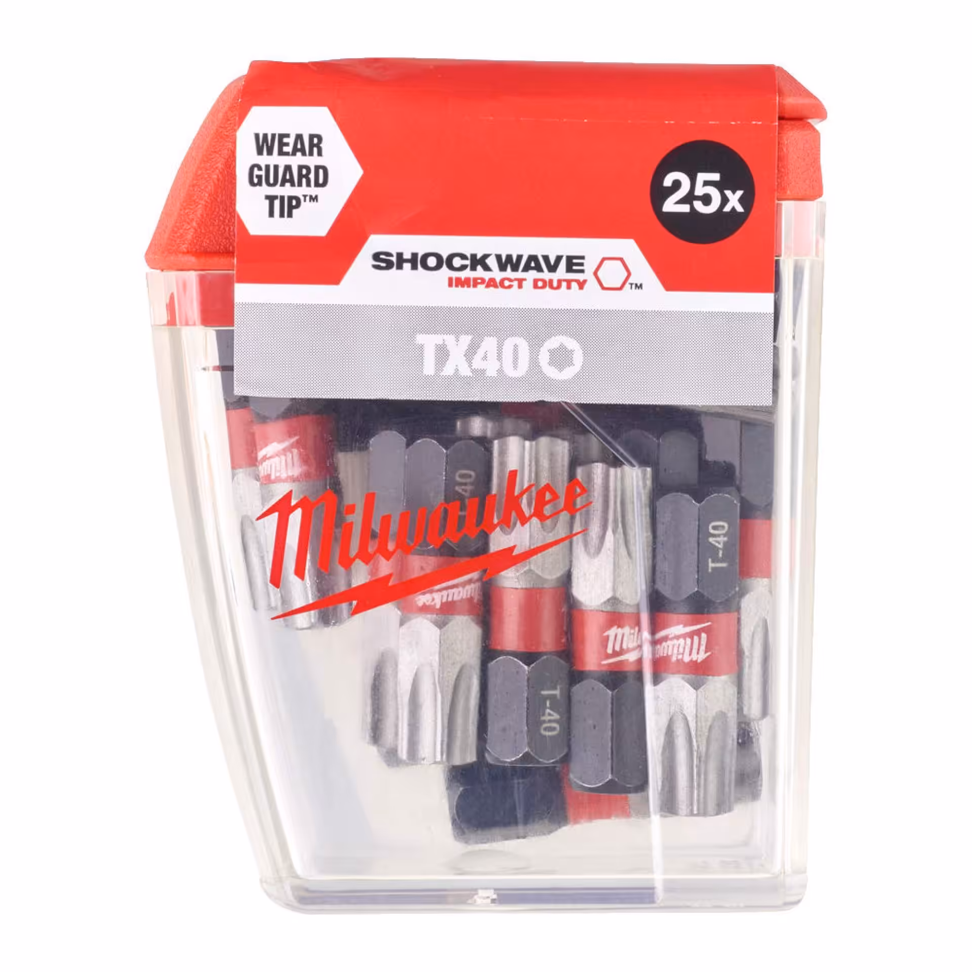 Set de 25 biti Shockwave Impact Duty, TX40 x 25mm | Milwaukee