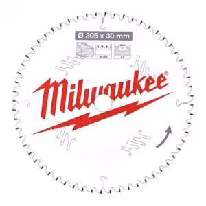Panza de circular, Ø305mm X Ø30mm, Dinti-60, Lemn | Milwaukee