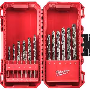 Set 19 burghie metal HSS Ground DIN338 THUNDERWEB | Milwaukee