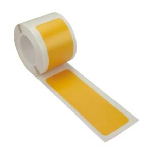 Benzi segmentate pentru marcajul pardoselii galben  50mmX220mmX25m | Atapes