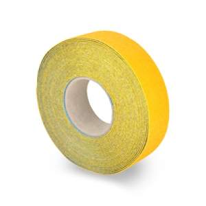 Bandă durabilă pentru marcaj de pardoseală interior-exterior 50 mm x 12.5 m galbena | Atapes