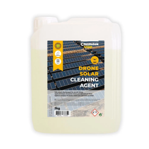 Agent profesional de curățare panouri fotovoltaice cu aplicare prin dronă, 5 litri, Drone Solar Cleaning Agent, Chemitek